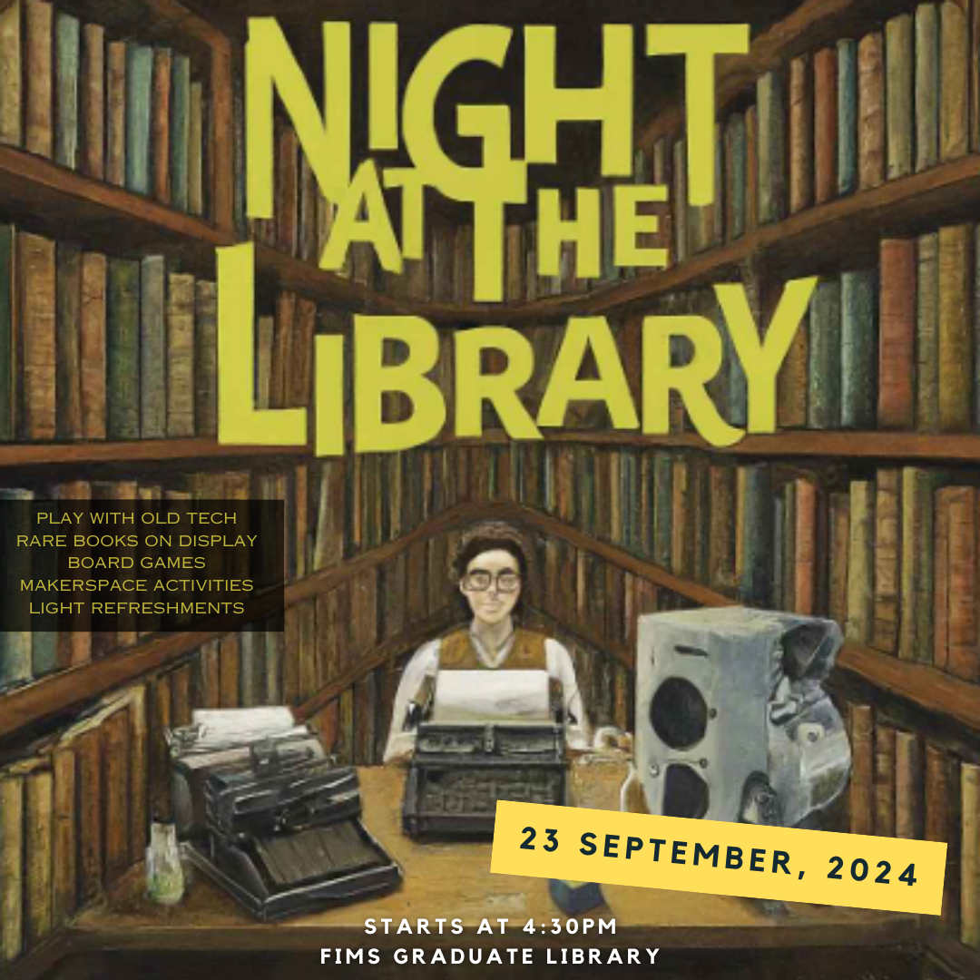 Night at the Library Poster