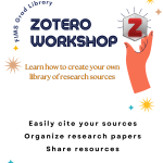 Zotero Workshop Poster
